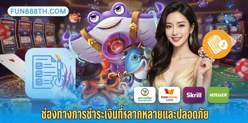 ช่องทางการชำระเงินของ-Fun88