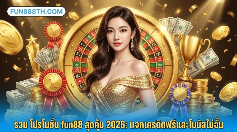 รวม โปรโมชั่น Fun88 ล่าสุด - สมาชิกใหม่รับโบนัสฝากครั้งแรก 1 รวม-โปรโมชั่น-fun88-สุดคุ้ม