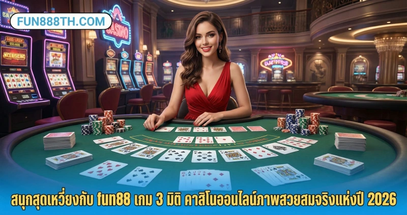 สนุกสุดเหวี่ยงกับ-fun88-เกม-3-มิติ