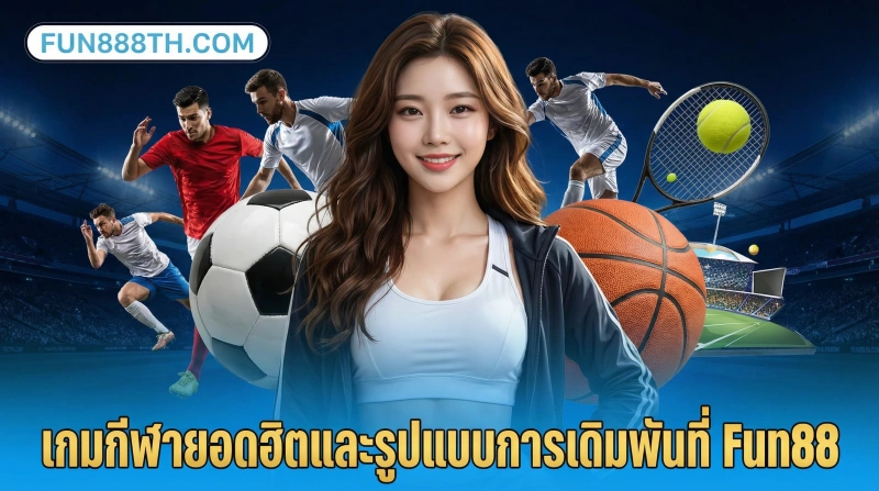 เกมกีฬายอดฮิตและรูปแบบการเดิมพันที่-Fun88