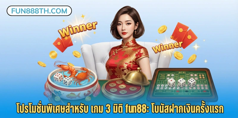 โปรโมชั่นพิเศษสำหรับ-เกม-3-มิติ-fun88